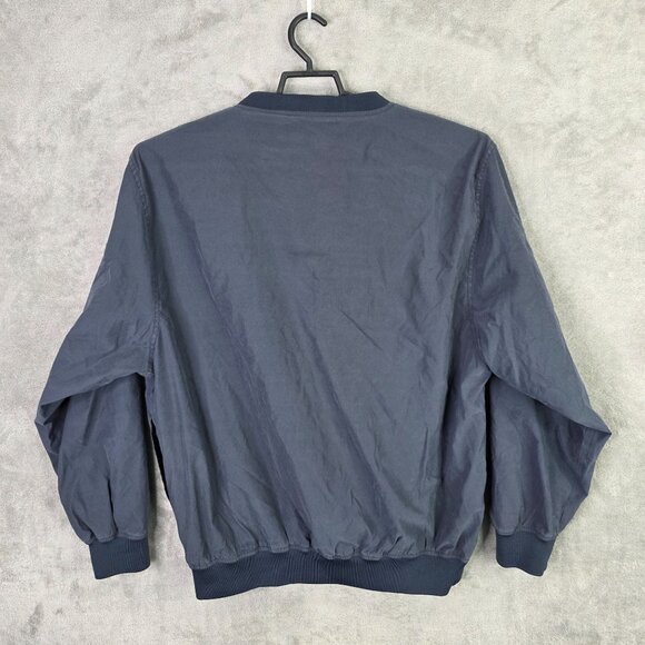 Mens Frenzi Golf Navy Blue Pullover Jacket Wind & Water Resistant V-Neck Size XL - Picture 4 of 8